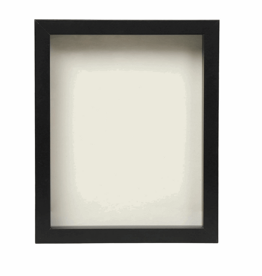 A5 (5.8*8.3) inch Shadow Box Frame | Keepsake Frame | DIY Frame | Glass - 1 inch Depth