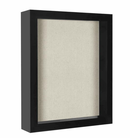 A4 (8.3*11.7) inch Shadow Box Frame | Keepsake Frame | DIY Frame | Glass - 1 inch Depth