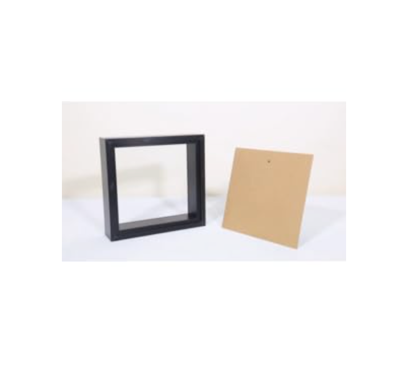 14*14 inch Shadow Box Frame | Keepsake Frame | DIY Frame | Glass - 1 inch Depth - Candyline Bliss
