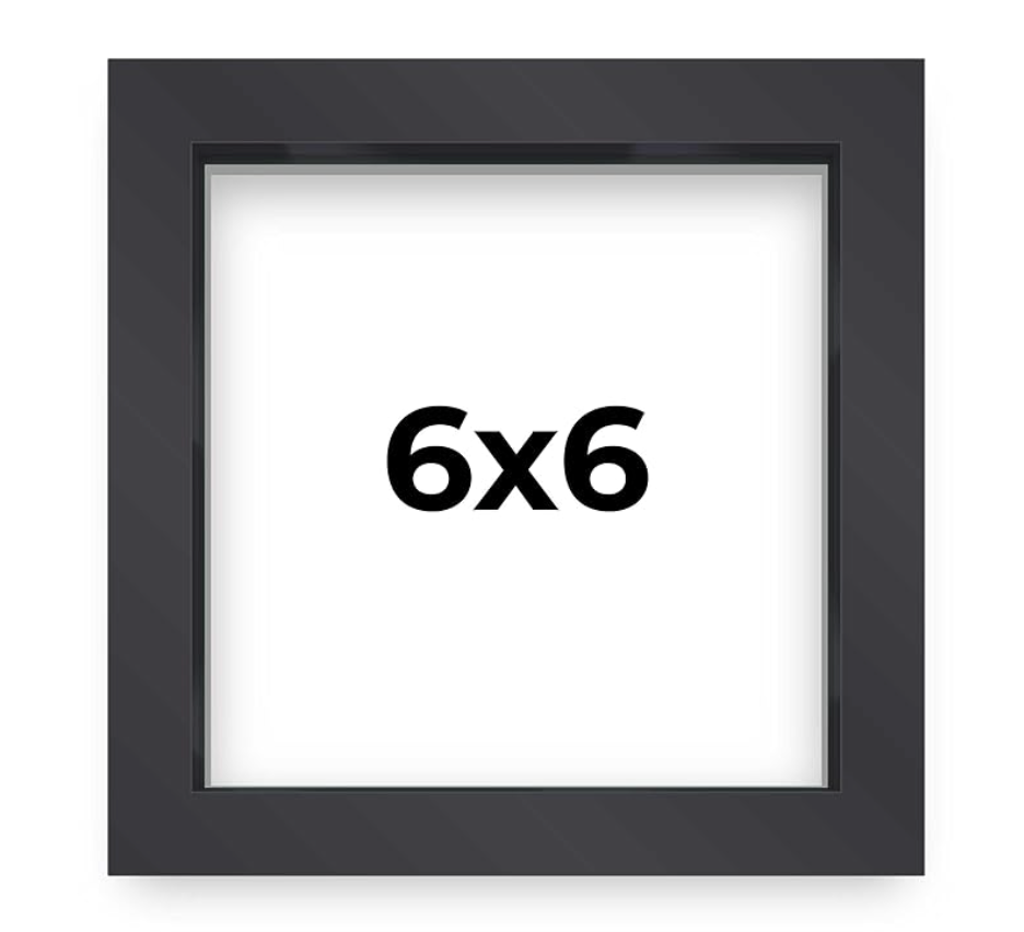 Black Shadow Box Glass Frame | 1.5-Inch Deep Display Case for Photos, Memorabilia, Awards, Medals, Tickets & Crafts | Wall Mount & Tabletop Display - Candyline Bliss