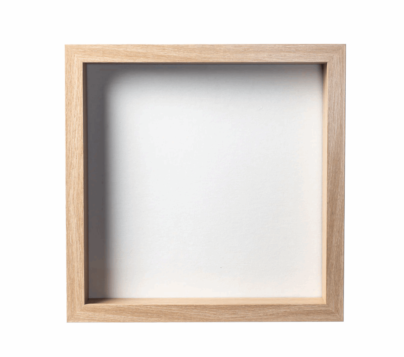 5*5 inch Shadow Box Frame | Keepsake Frame | DIY Frame | Glass - 1 inch Depth