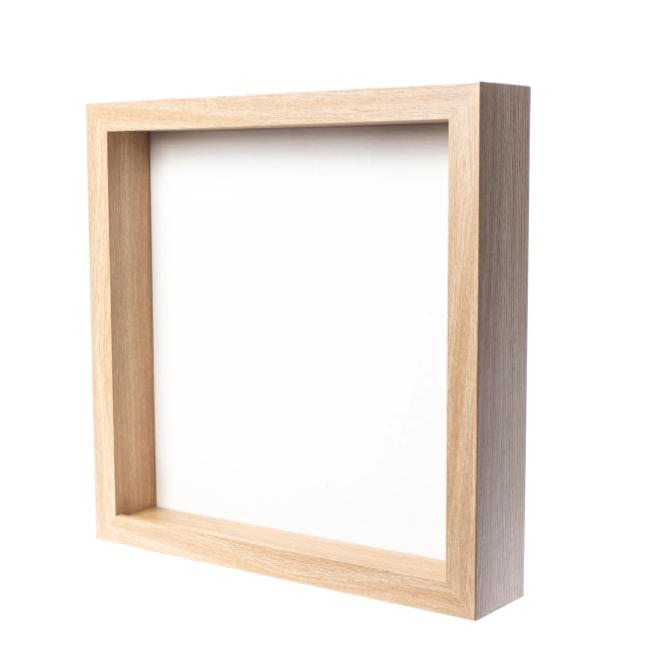 14*14 inch Shadow Box Frame | Keepsake Frame | DIY Frame | Glass - 1 inch Depth - Candyline Bliss
