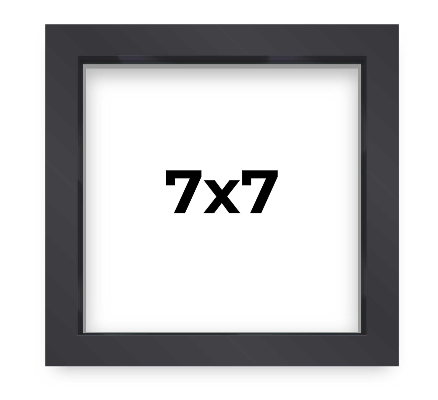 Black Shadow Box Glass Frame | 1.5-Inch Deep Display Case for Photos, Memorabilia, Awards, Medals, Tickets & Crafts | Wall Mount & Tabletop Display - Candyline Bliss